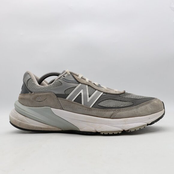 New Balance 990 v6 Gray Men's 11 D M990GL6 Athletic Sneaker Running Walking USA - Picture 1 of 10